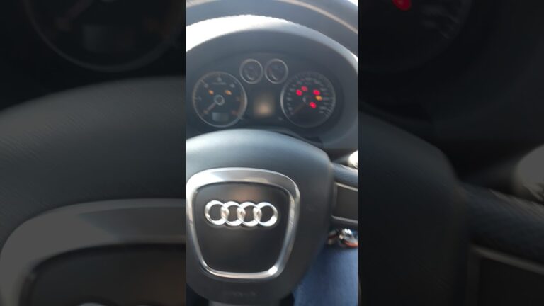 Audi A4: il mistero del quadro strumenti spento