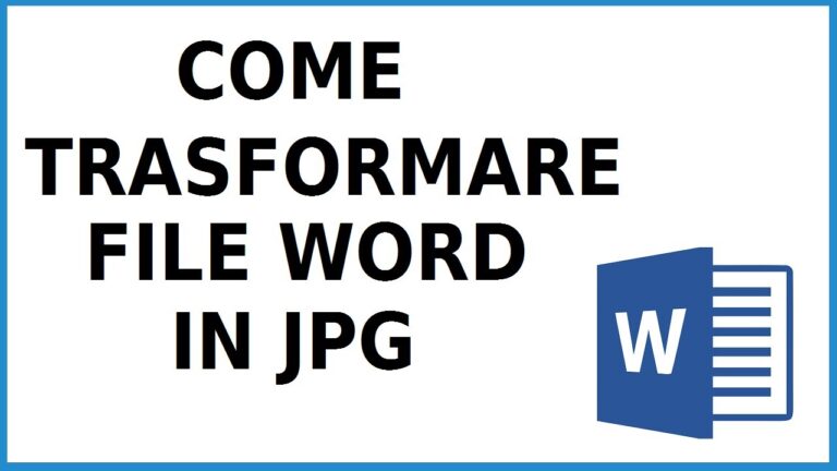 Converti facilmente i tuoi file ODT in JPG: ecco come!