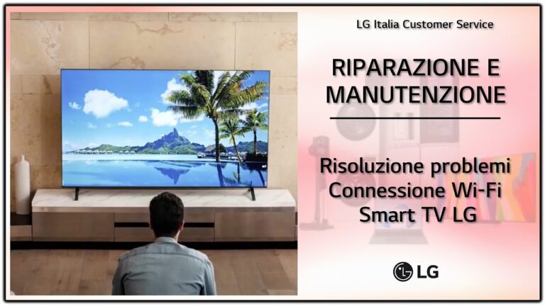 Soluzioni per la tua LG Smart TV che non si connette a Internet